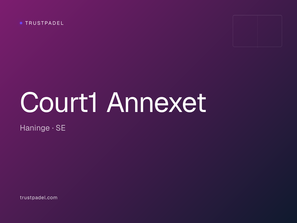 Court1 Annexet padel club