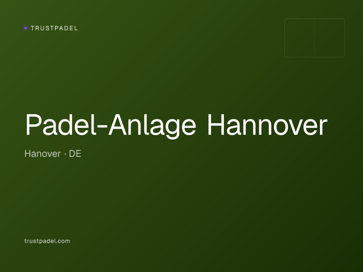 Padel-Anlage Hannover padel club