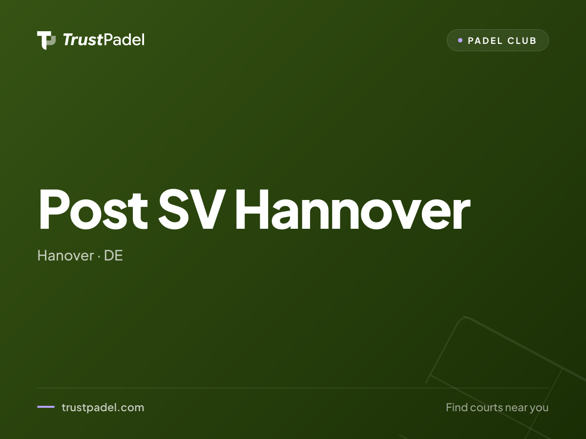 Post SV Hannover padel club