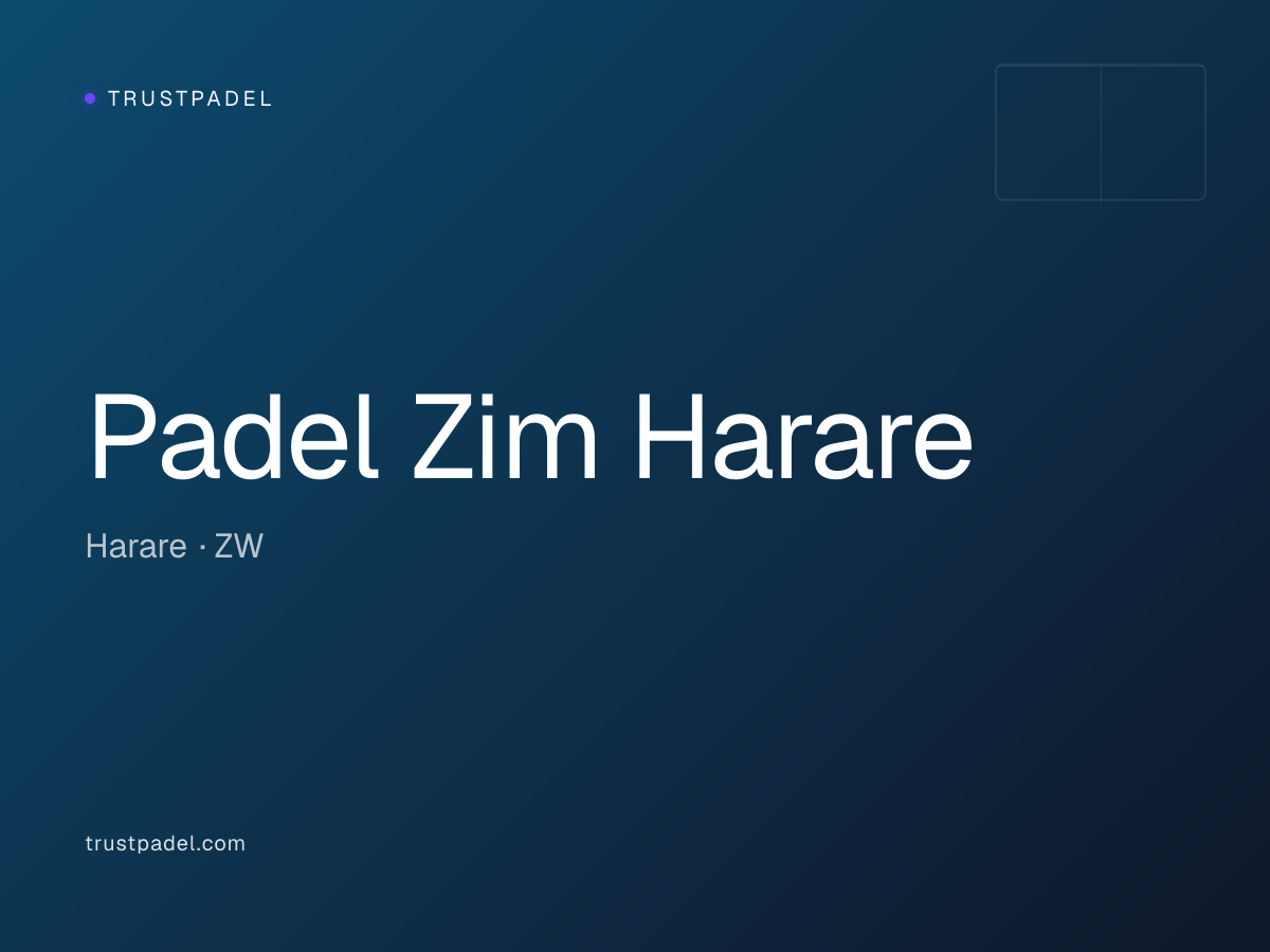 Padel Zim Harare padel club