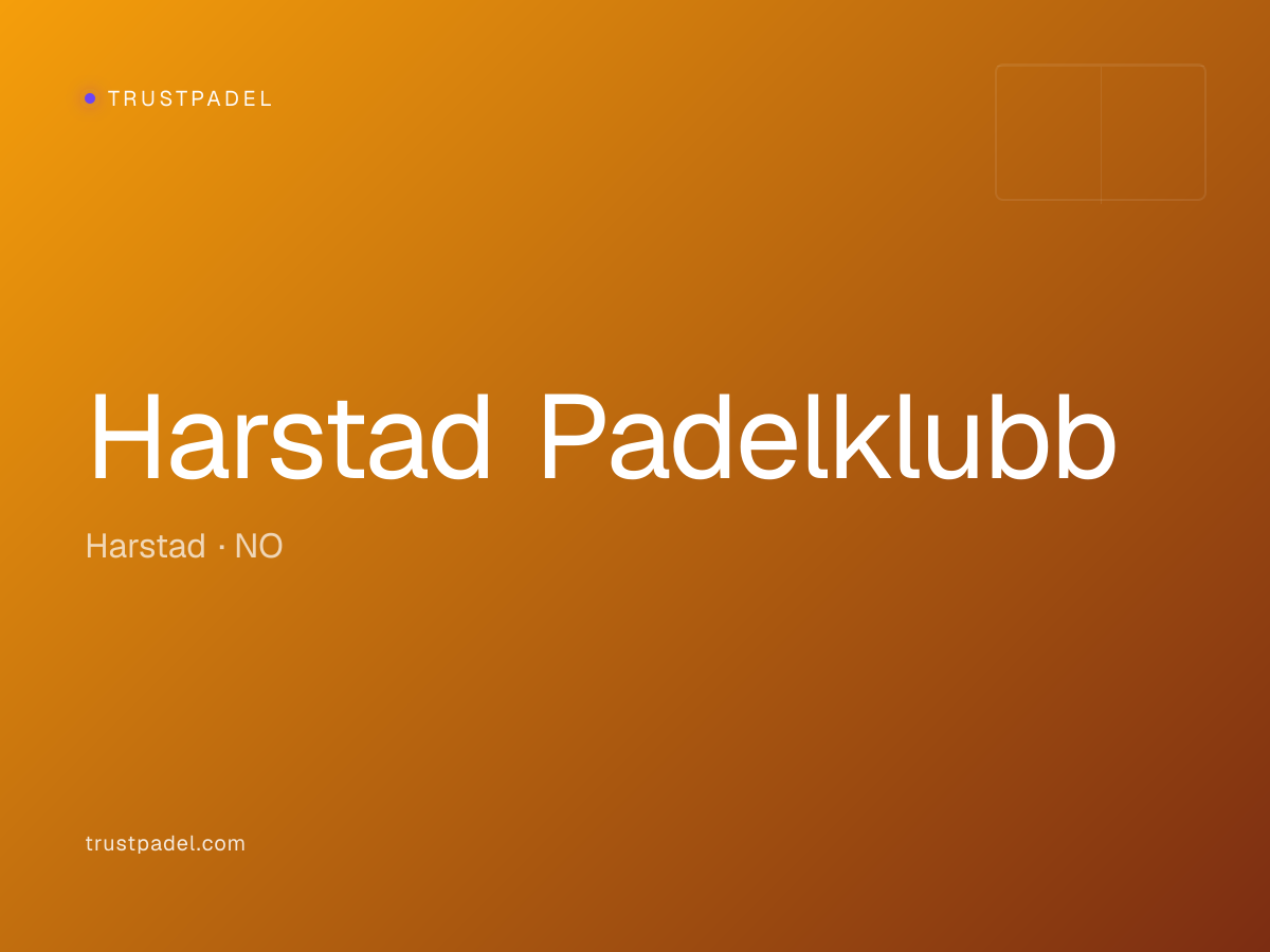 Harstad Padelklubb padel club