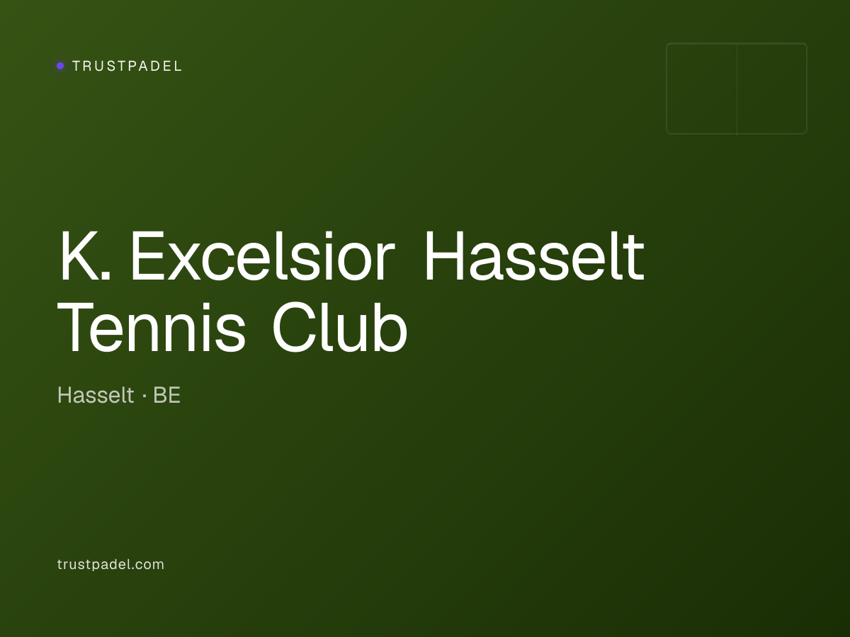 K. Excelsior Hasselt Tennis Club padel club
