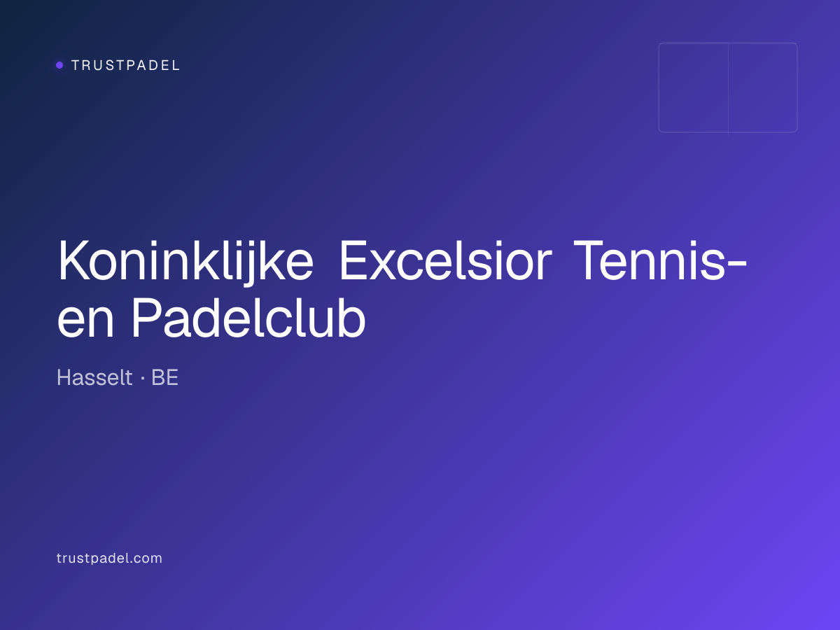 Koninklijke Excelsior Tennis- en Padelclub padel club