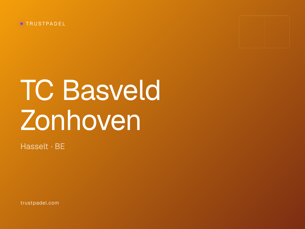 TC Basveld Zonhoven padel club