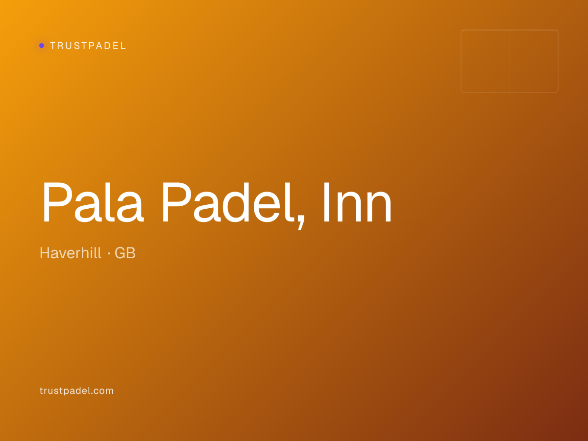 Pala Padel, Inn padel club