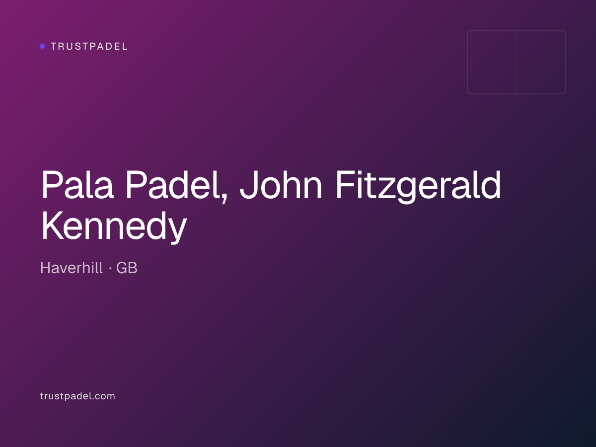 Pala Padel, John Fitzgerald Kennedy padel club