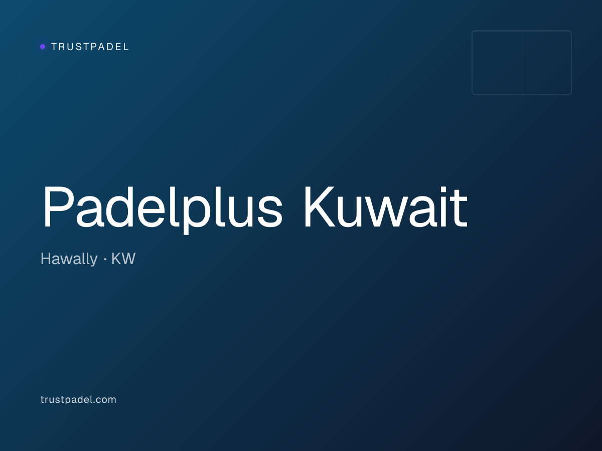 Padelplus Kuwait padel club