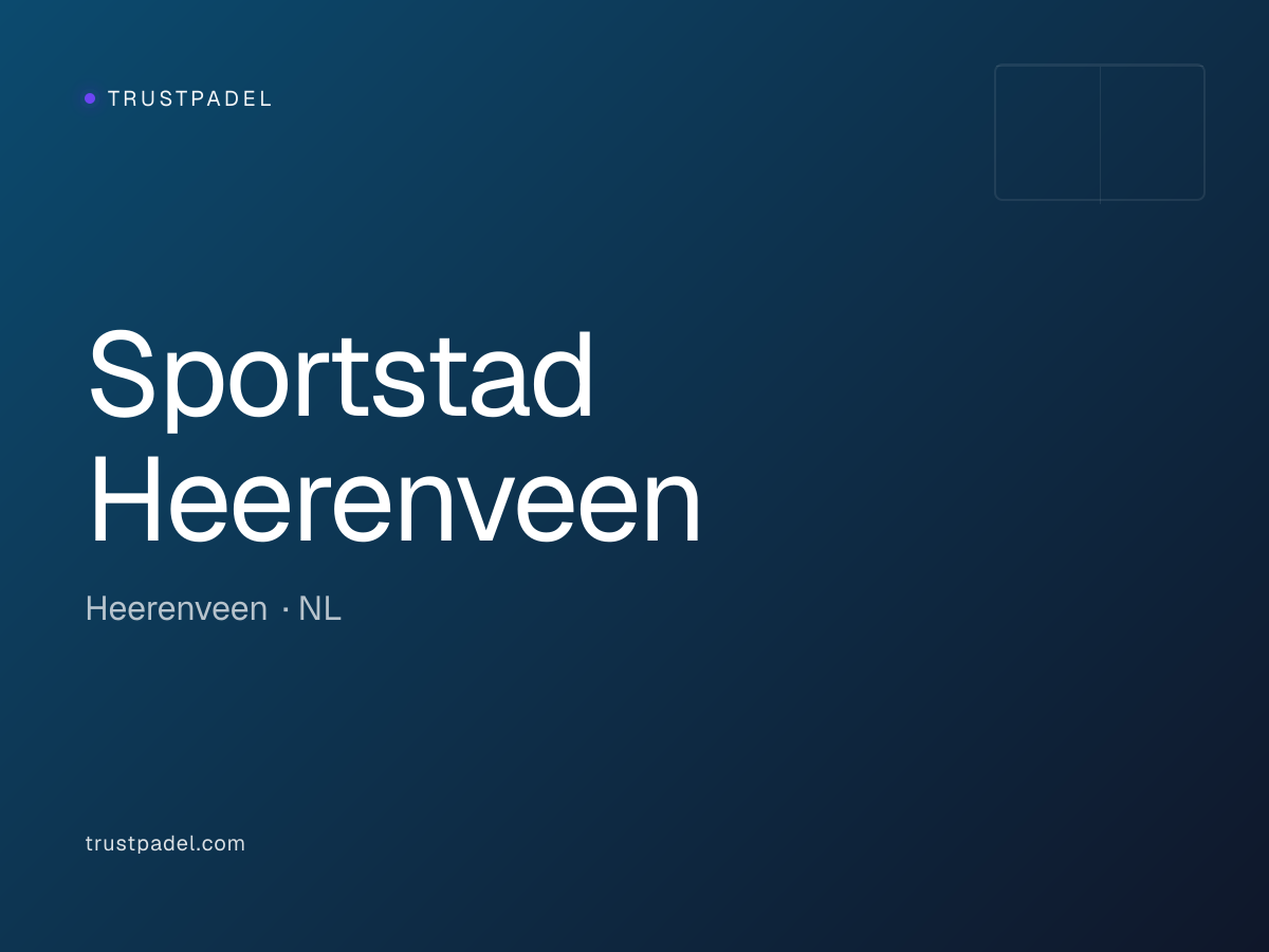 Sportstad Heerenveen padel club