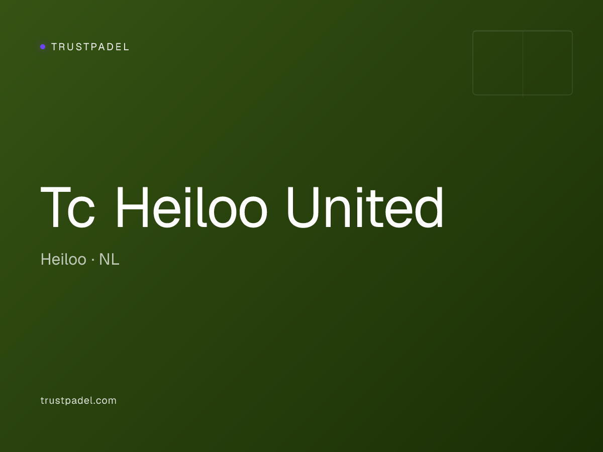 Tc Heiloo United padel club