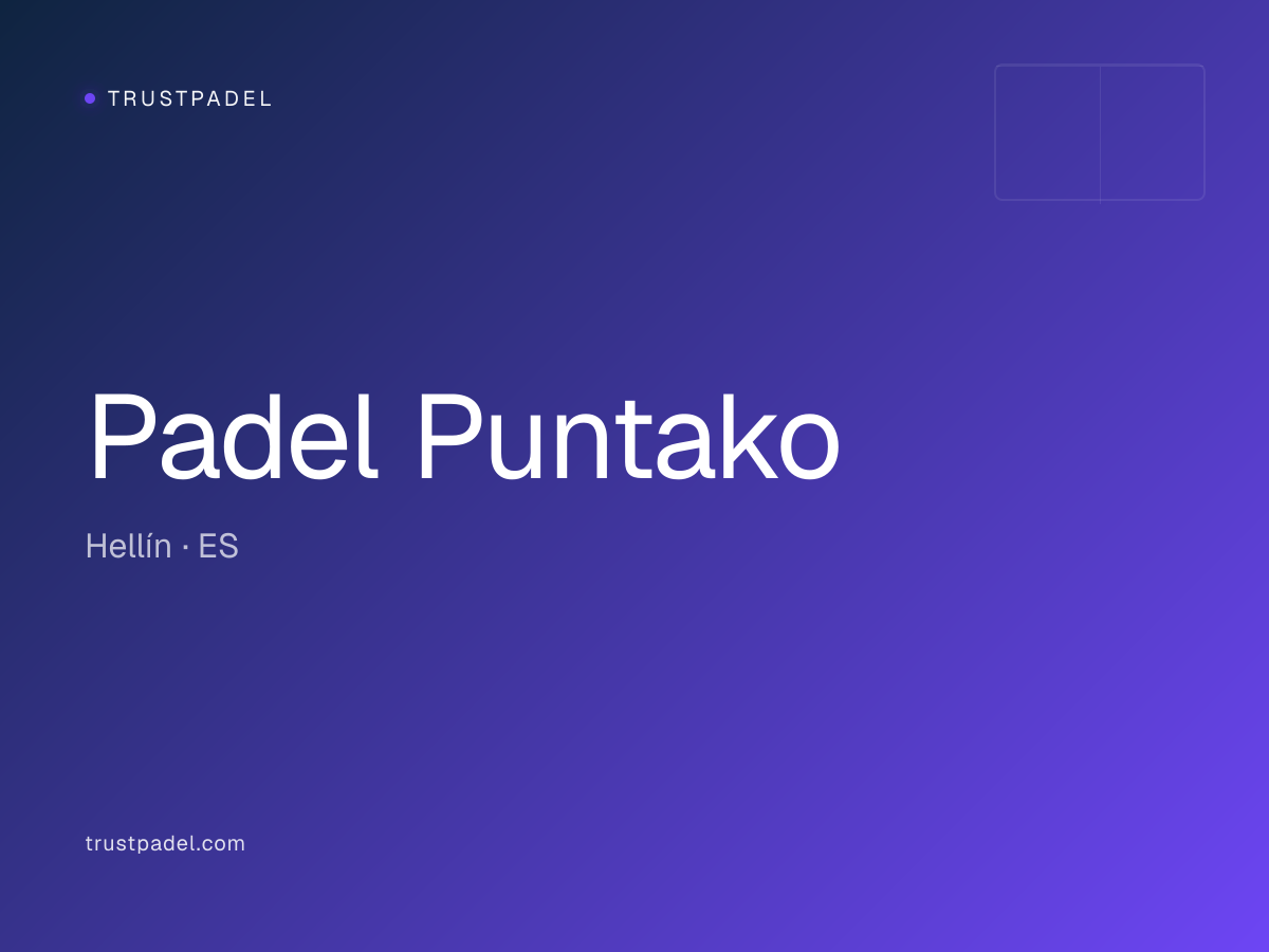 Padel Puntako padel club