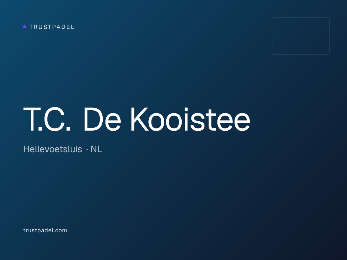 T.C. De Kooistee padel club