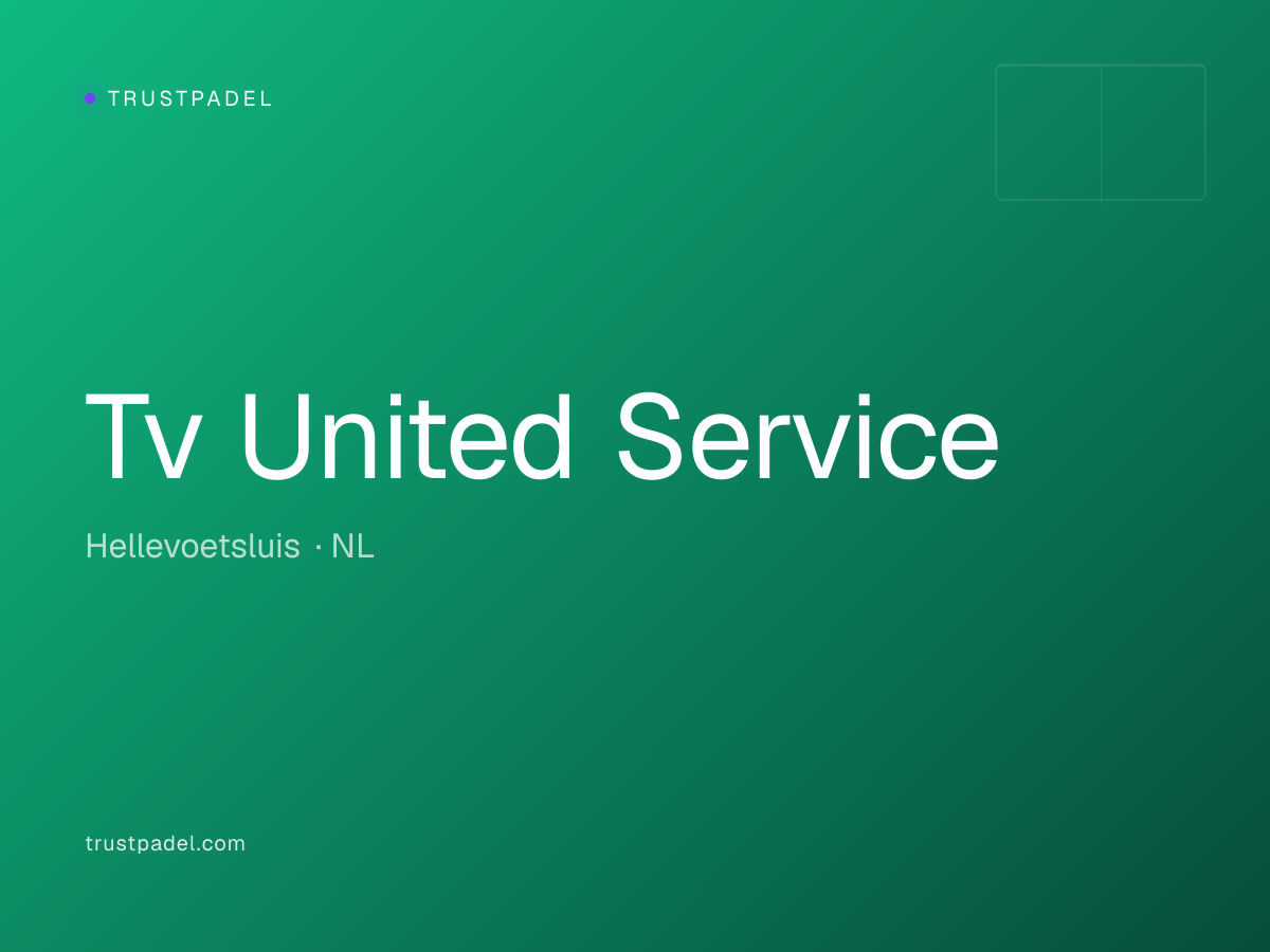 Tv United Service padel club