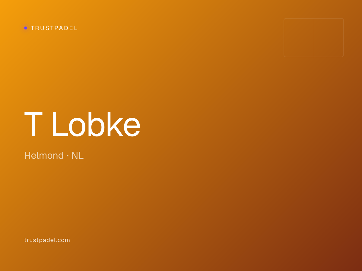 T Lobke padel club