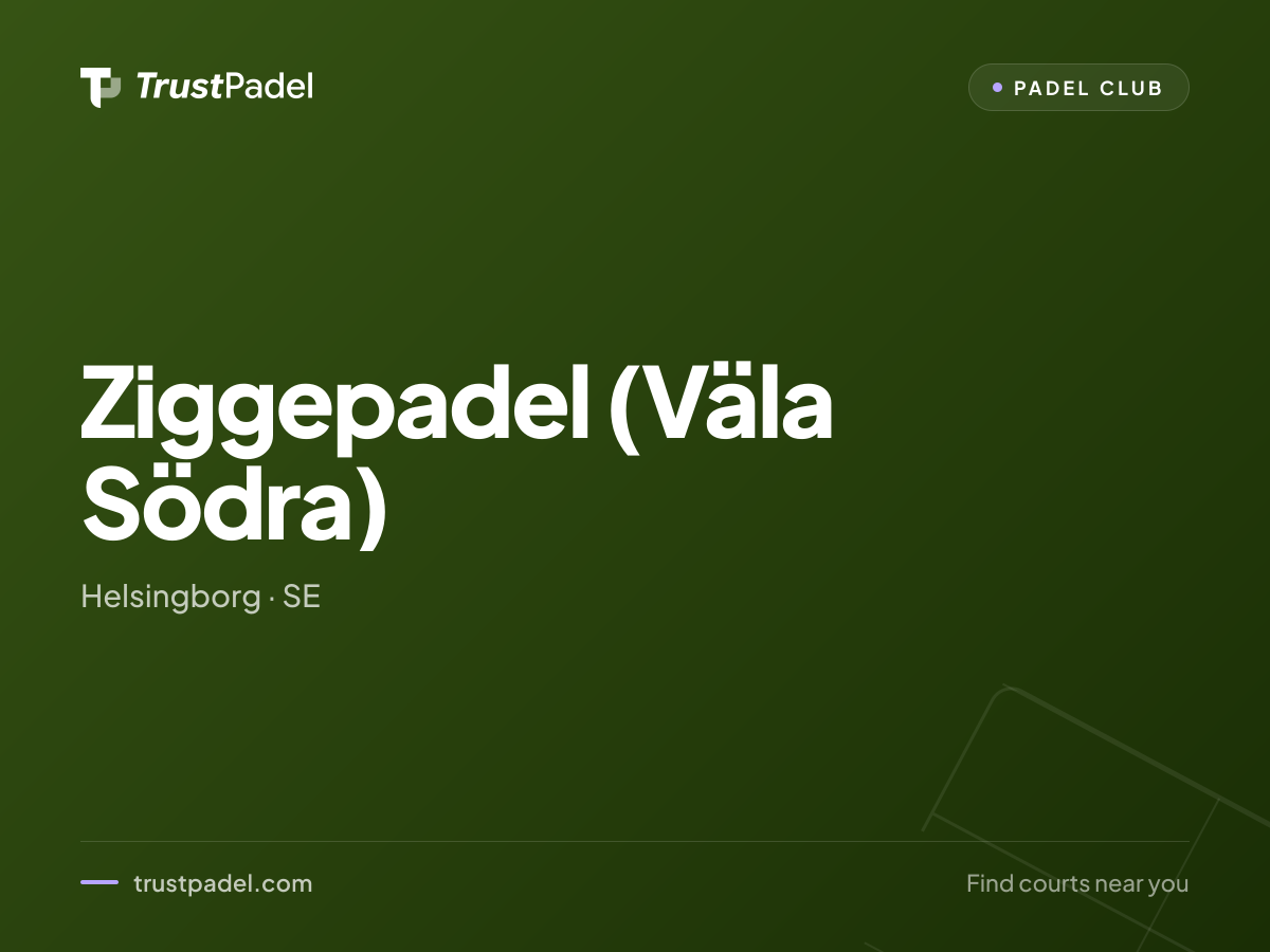 Ziggepadel (Väla Södra) padel club