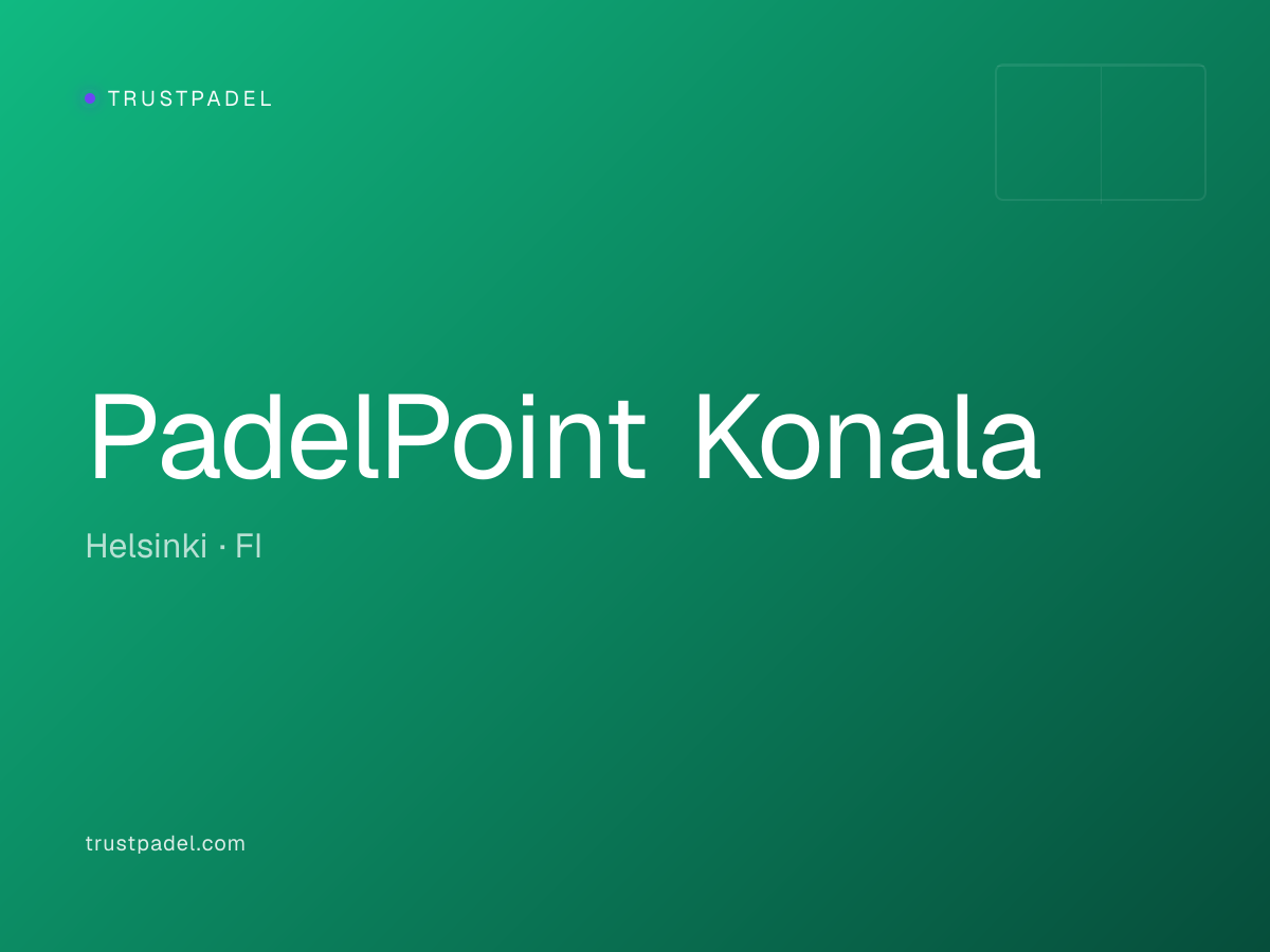 PadelPoint Konala padel club