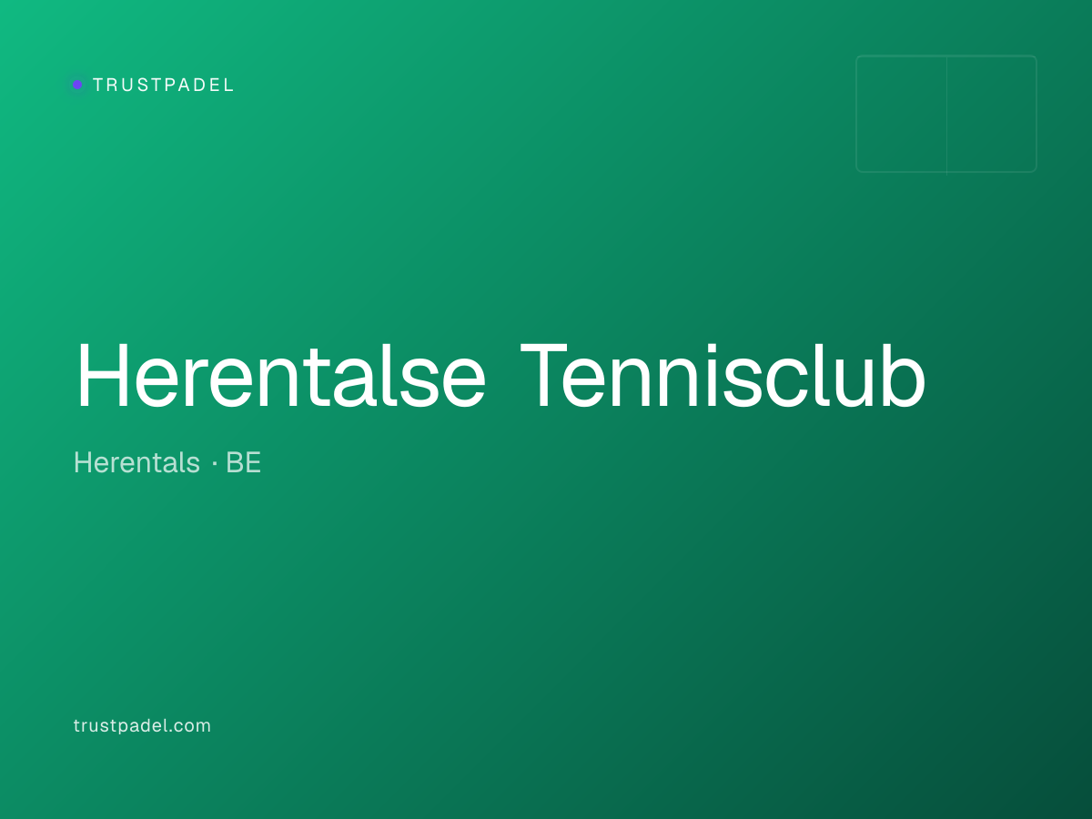 Herentalse Tennisclub padel club