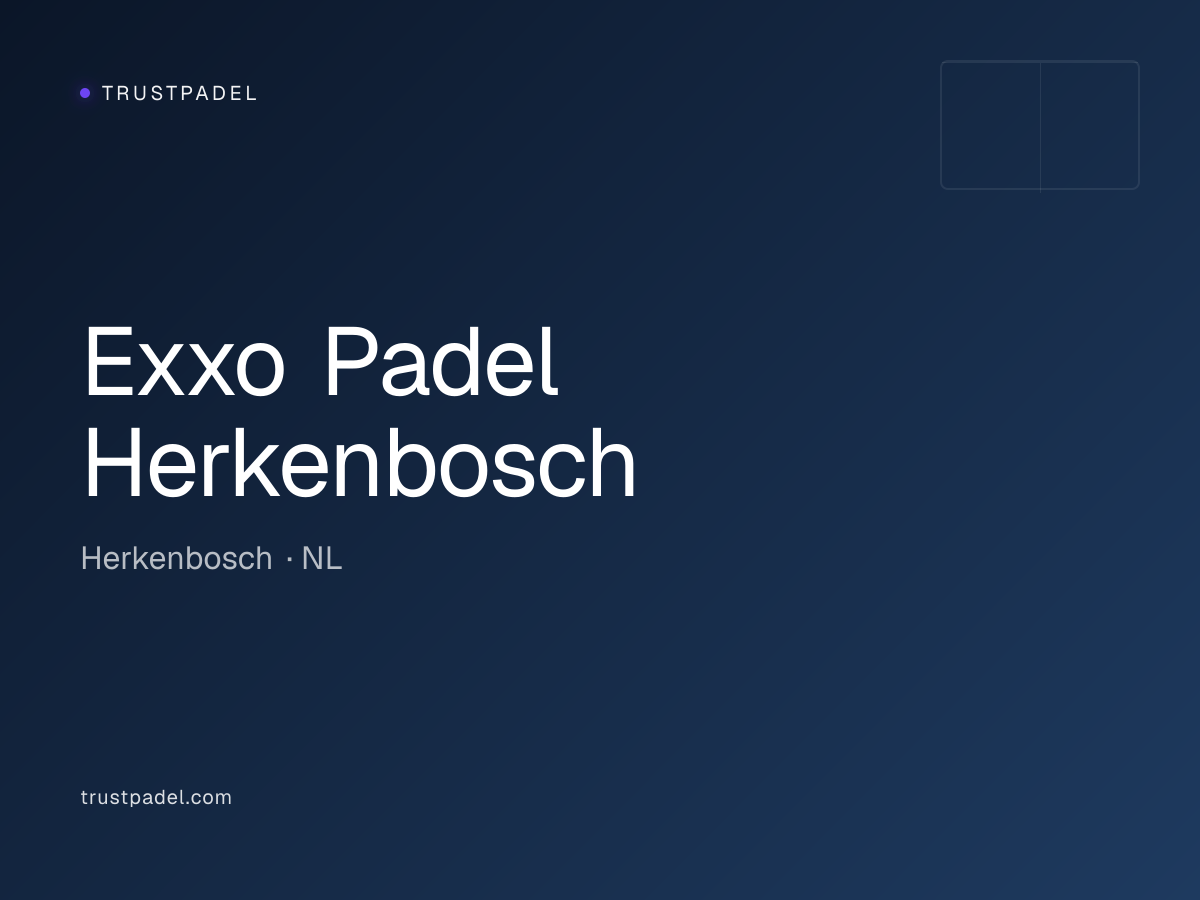 Exxo Padel Herkenbosch padel club