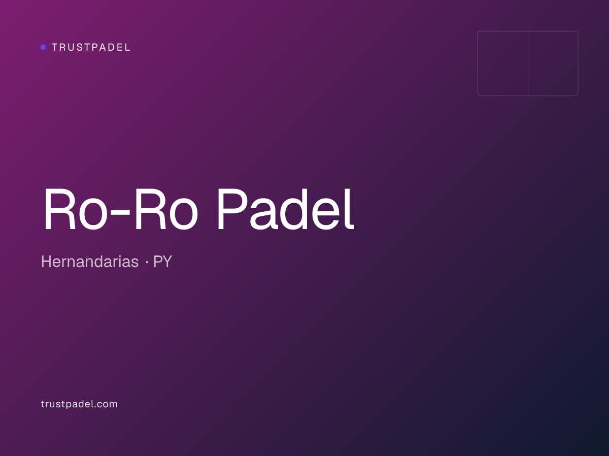 Ro-Ro Padel padel club