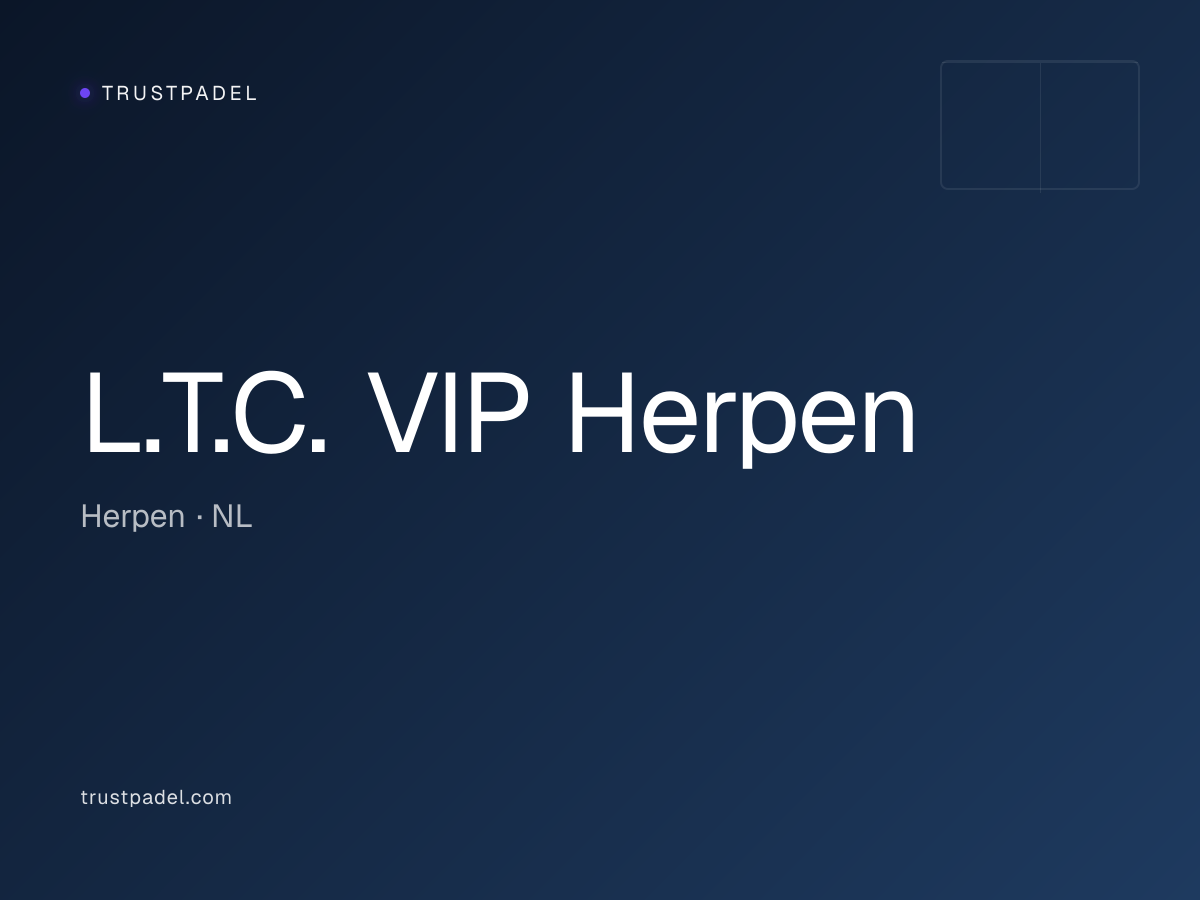 L.T.C. VIP Herpen padel club