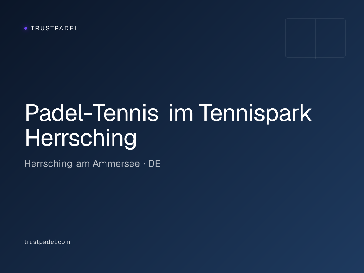 Padel-Tennis im Tennispark Herrsching padel club