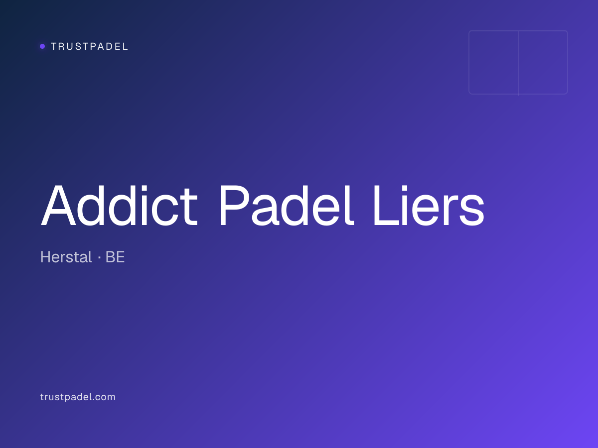 Addict Padel Liers padel club