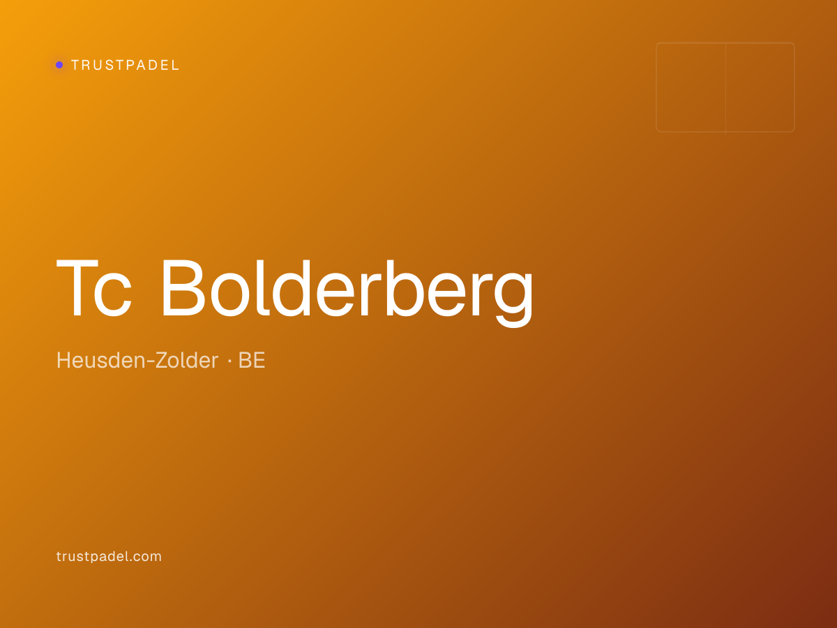 Tc Bolderberg padel club