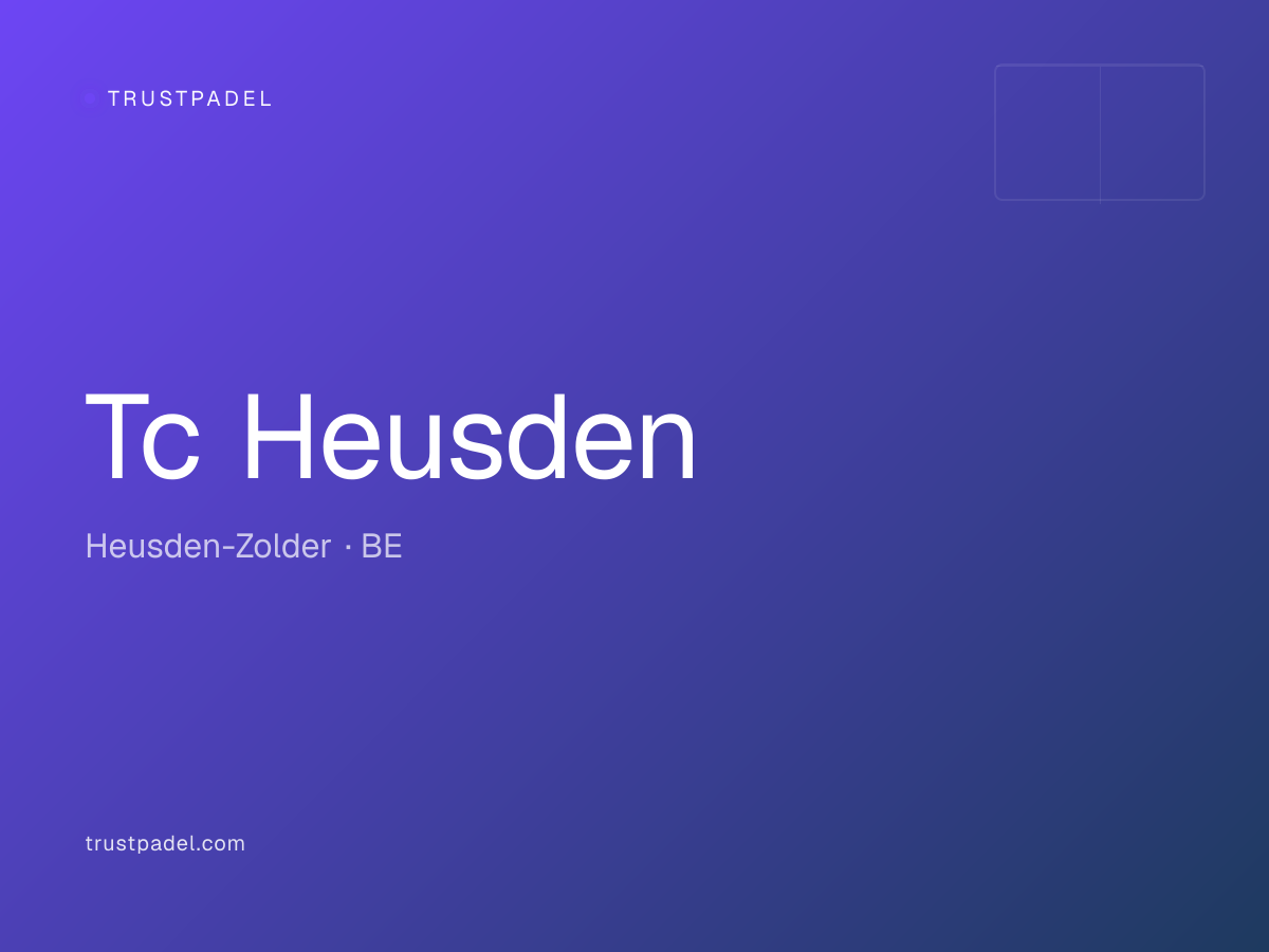 Tc Heusden padel club