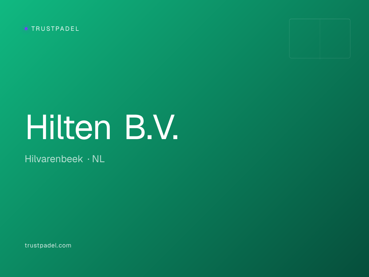 Hilten B.V. padel club