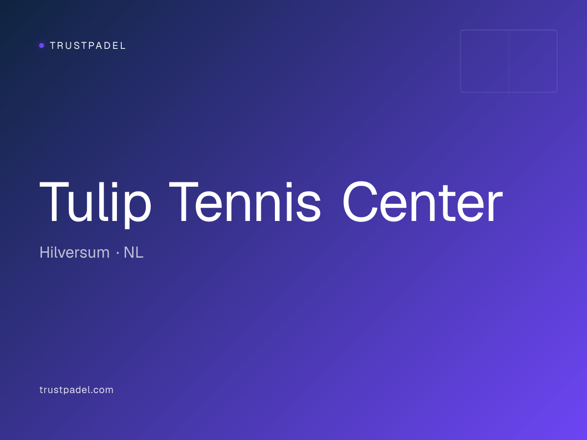 Tulip Tennis Center padel club