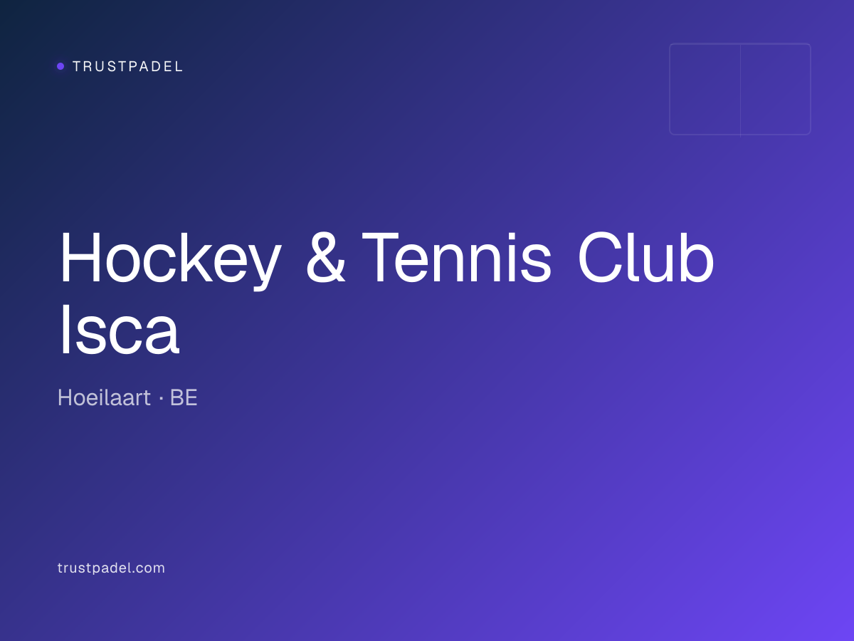 Hockey & Tennis Club Isca padel club