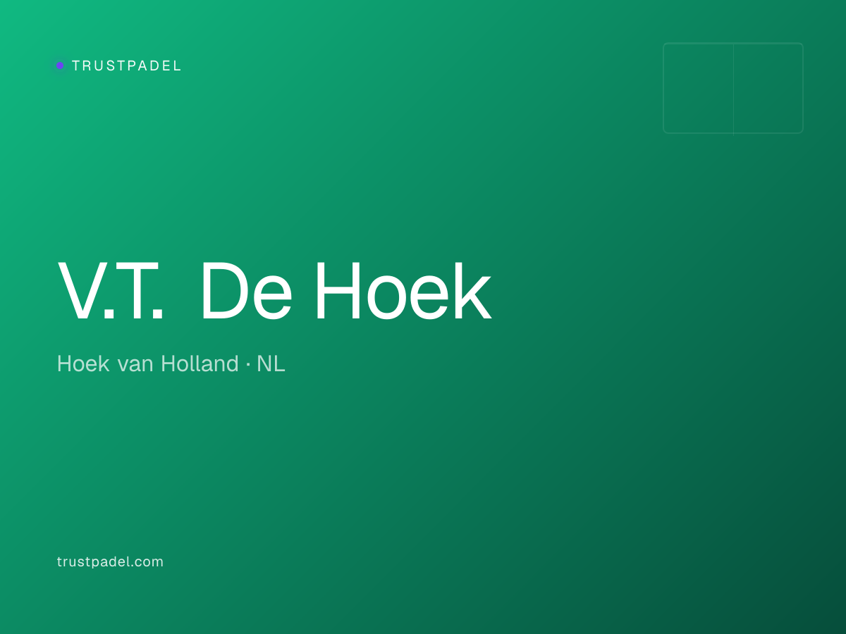 V.T. De Hoek padel club
