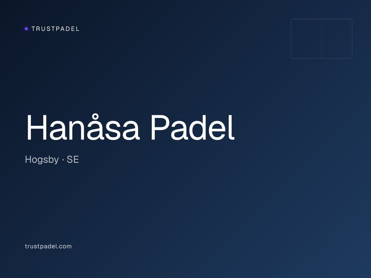 Hanåsa Padel padel club