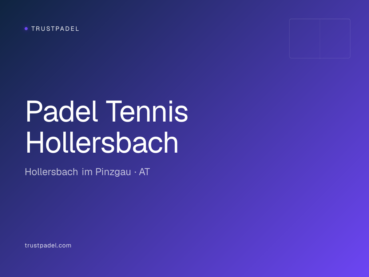 Padel Tennis Hollersbach padel club
