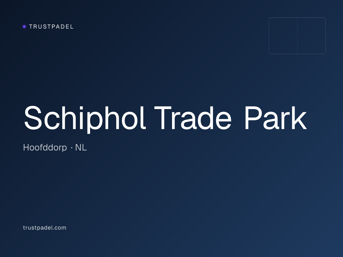 Schiphol Trade Park padel club