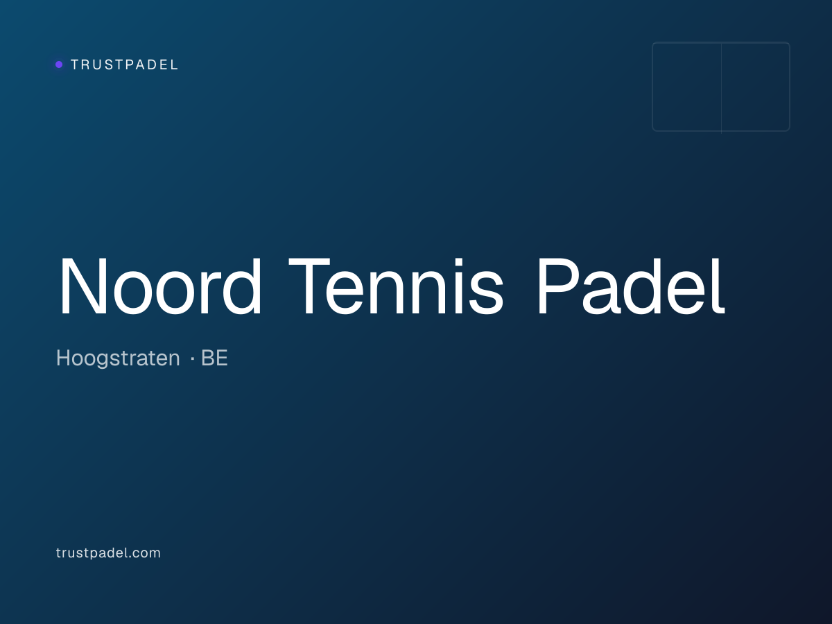 Noord Tennis Padel padel club