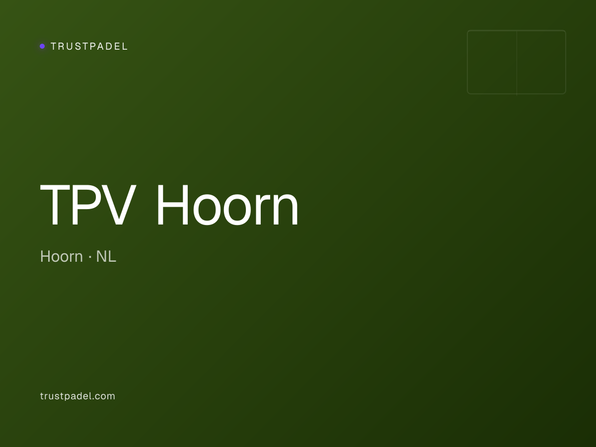 TPV Hoorn padel club