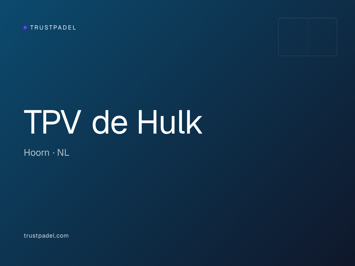 TPV de Hulk padel club
