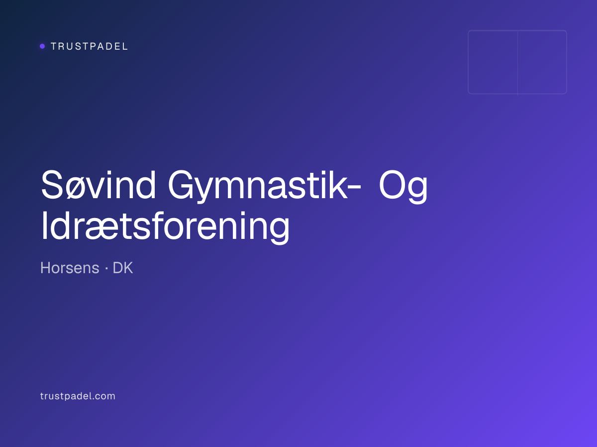 Søvind Gymnastik- Og Idrætsforening padel club
