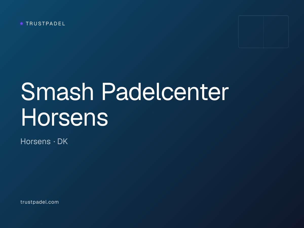Smash Padelcenter Horsens padel club