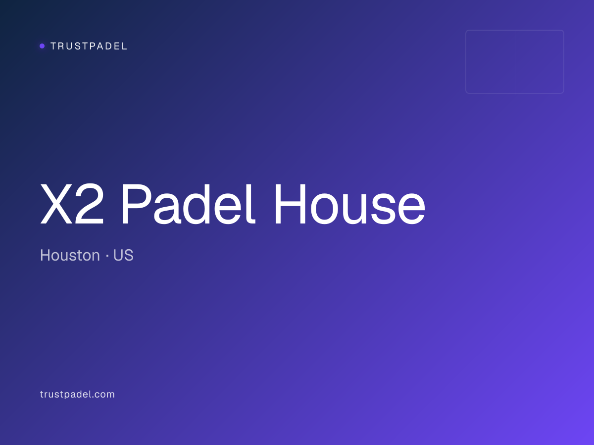 X2 Padel House padel club