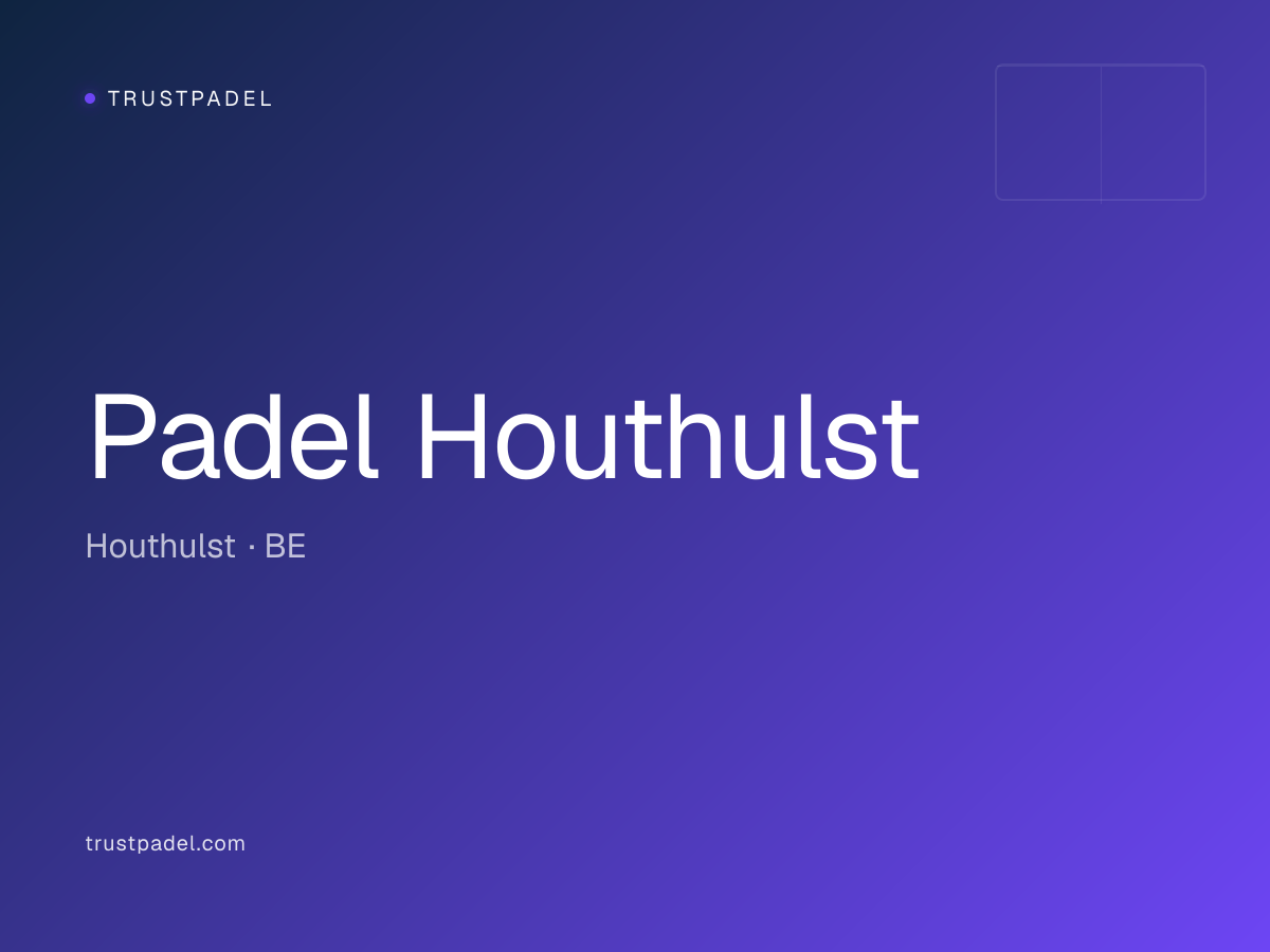 Padel Houthulst padel club