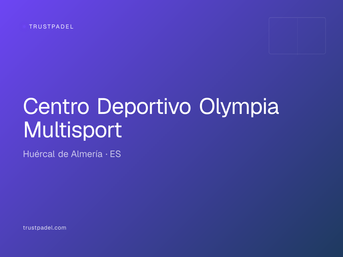 Centro Deportivo Olympia Multisport padel club