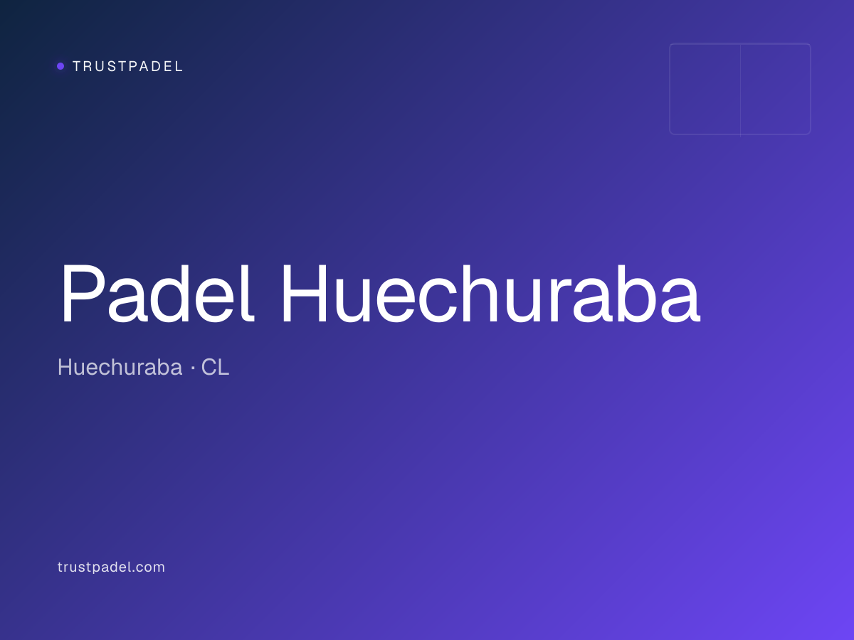 Padel Huechuraba padel club