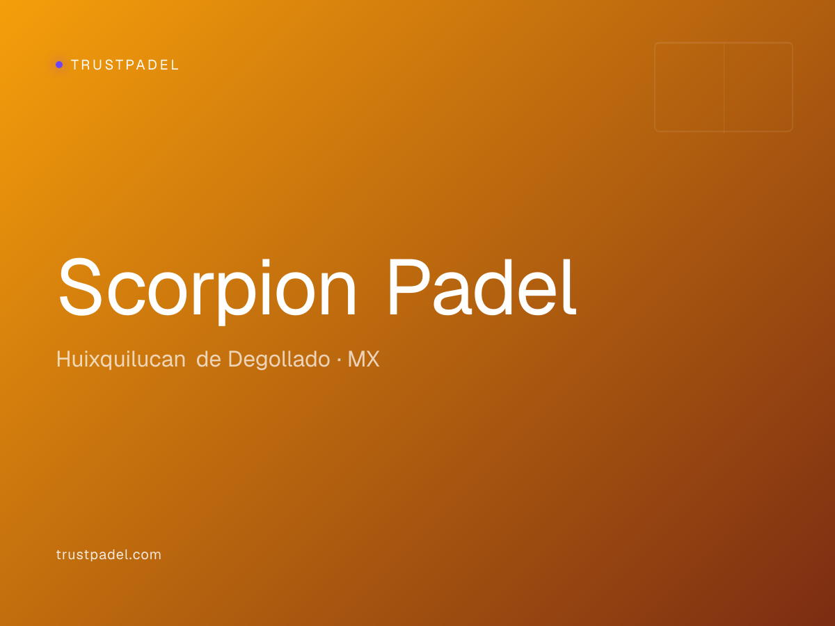 Scorpion Padel padel club