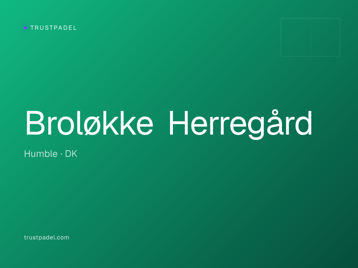 Broløkke Herregård padel club