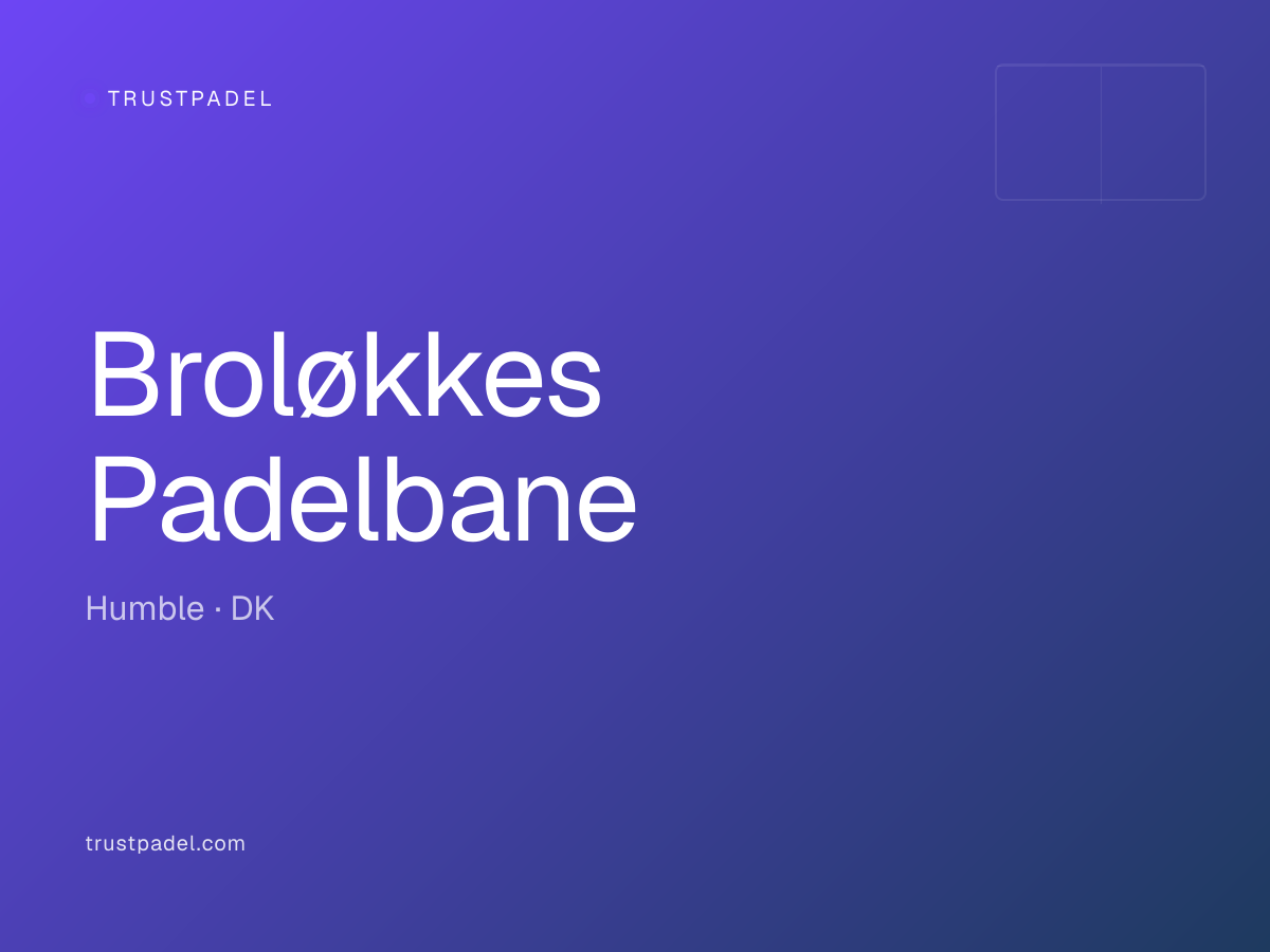 Broløkkes Padelbane padel club