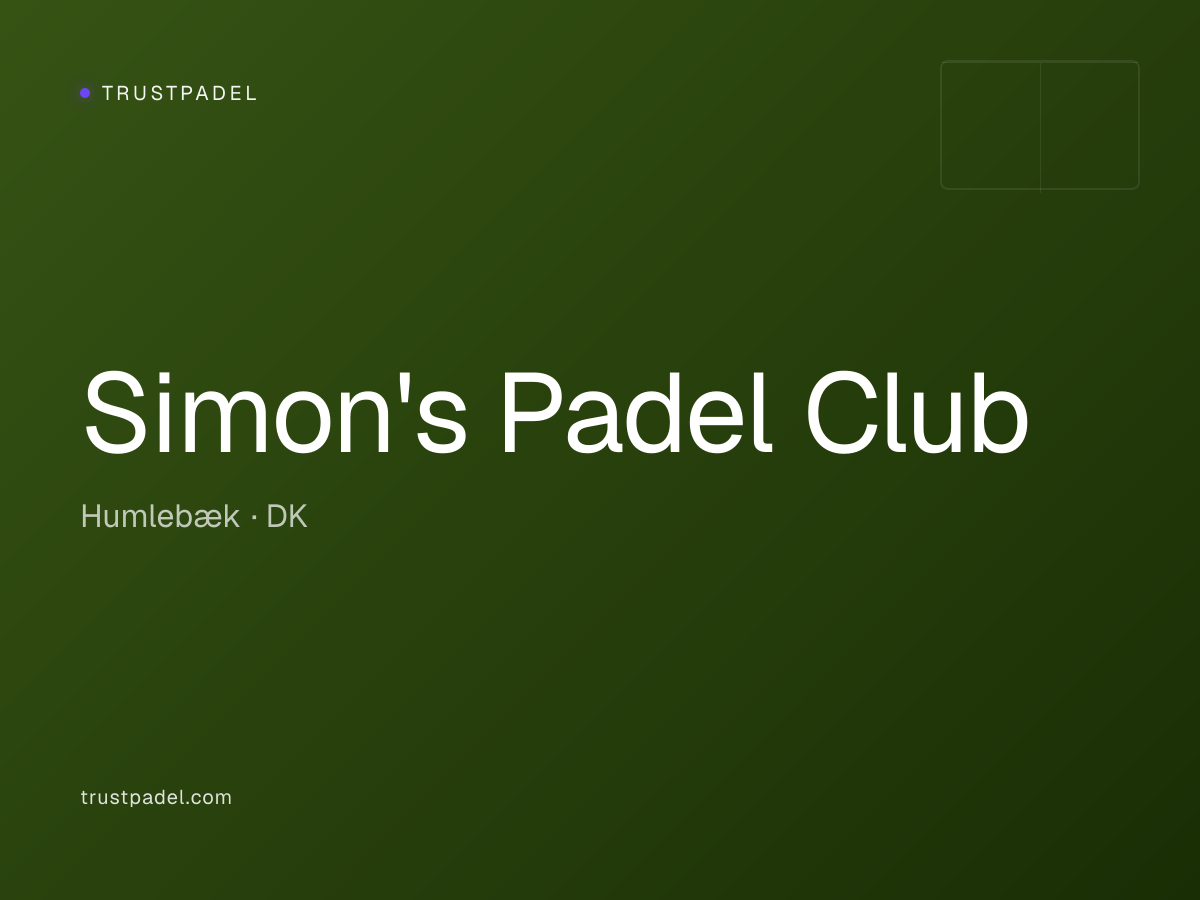 Simon's Padel Club padel club