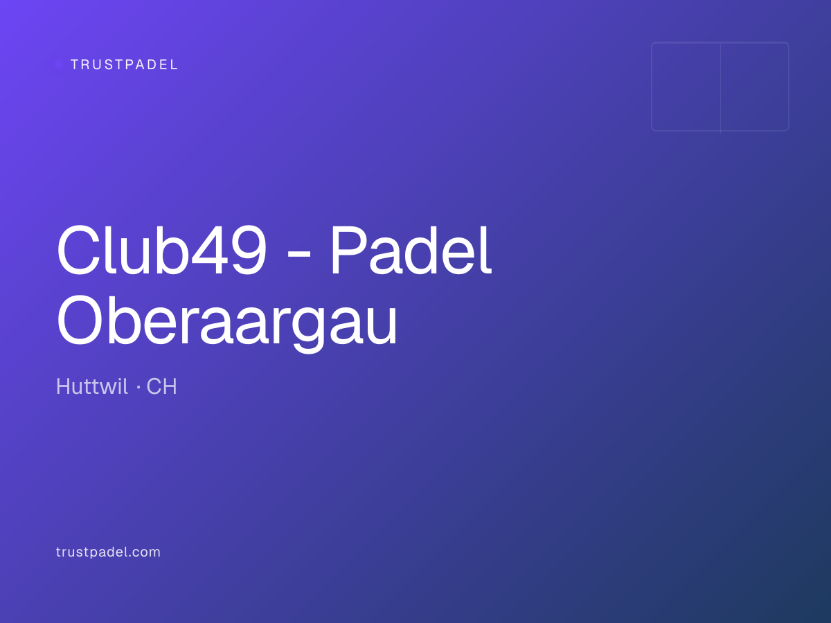 Club49 - Padel Oberaargau padel club