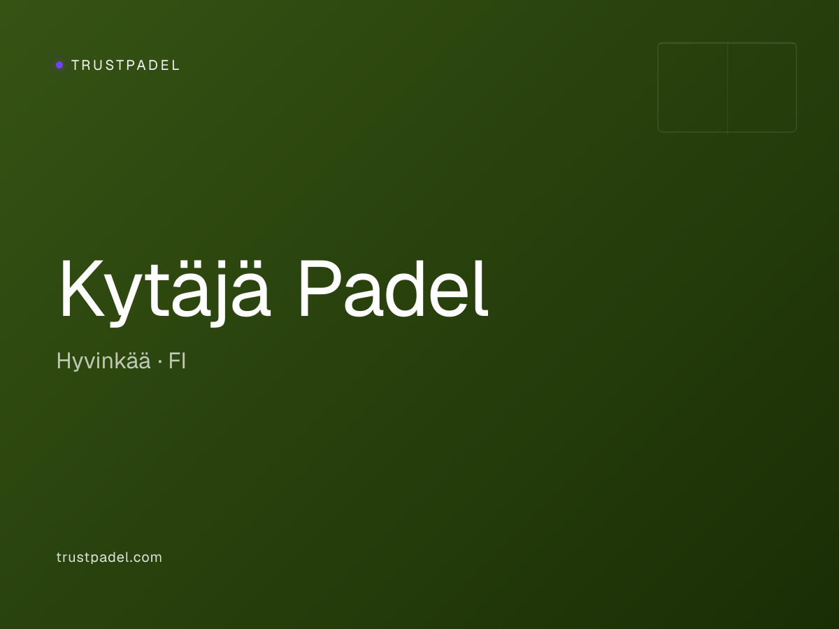 Kytäjä Padel padel club