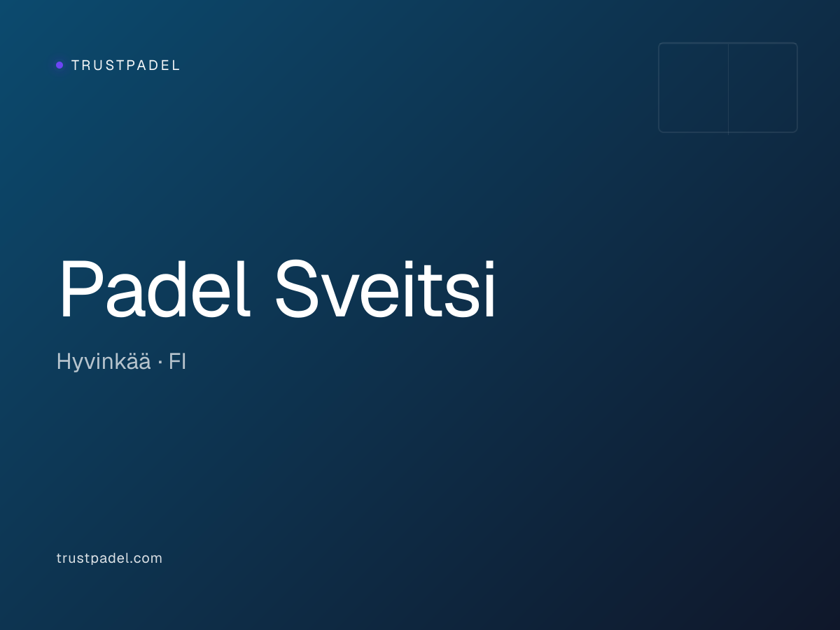 Padel Sveitsi padel club